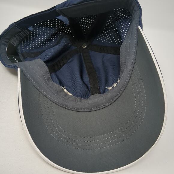 Allianz Strapback Baseball Cap Blue One Size Adjustable 6 Panel Nike Golf - Picture 7 of 10
